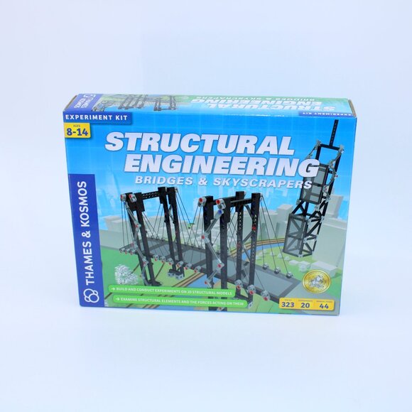 NEW! Thames & Kosmos Structural Engineering Bridges & Skyscrapers Experiment Kit - Picture 7 of 8
